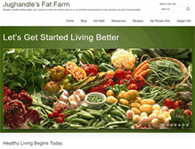 Tablet Screenshot of jughandlesfatfarm.com